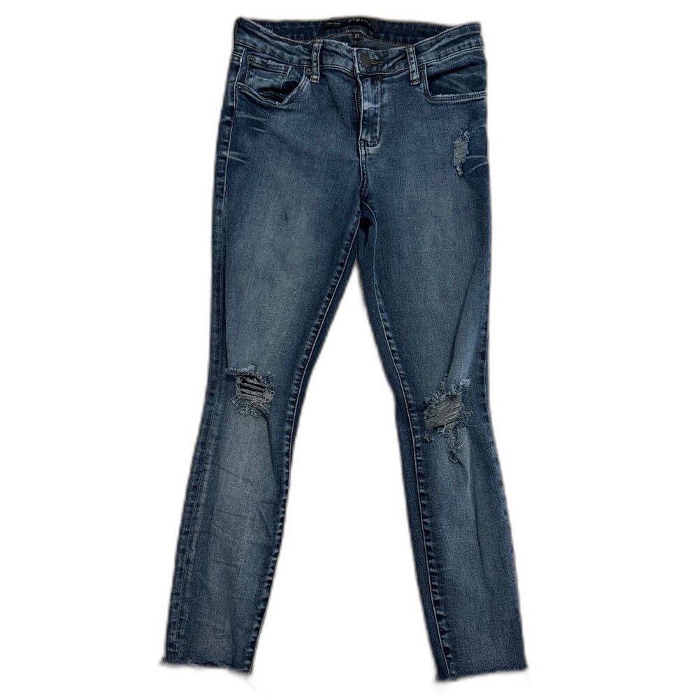STS‎ Blue Emma Ankle Skinny Distressed Stretch Jeans Women's Size 27